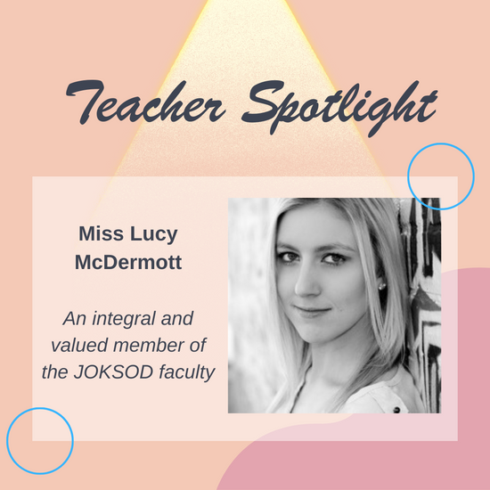 Meet the Teachers: Miss Lucy McDermott